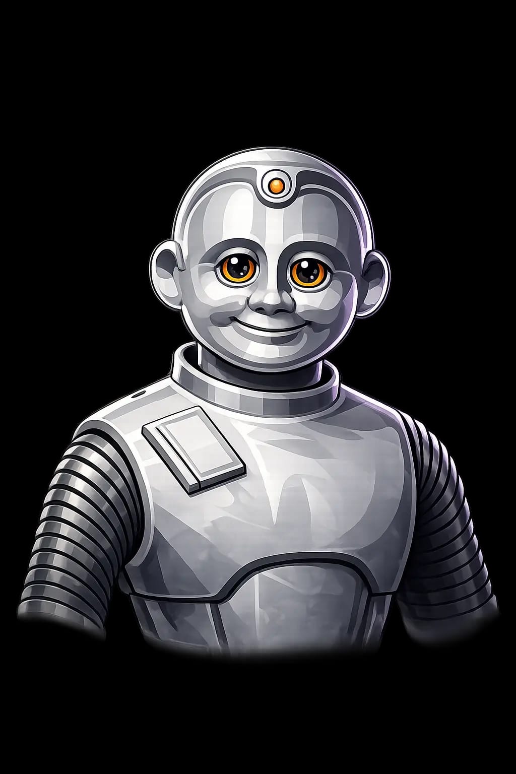 A portrait mascot representing Samet Yilmaz